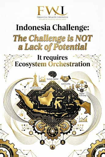 The Indonesia Challenge Illustration Map